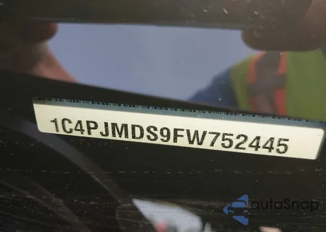 2015 Jeep Cherokee Limited from USA, damaged, VIN 1C4PJMDS9FW752445